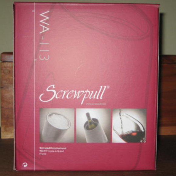 Screwpull Wine Cooler Ice Bucket NEW in Box WA-113 Collectible Le Creuset - Picture 3 of 16
